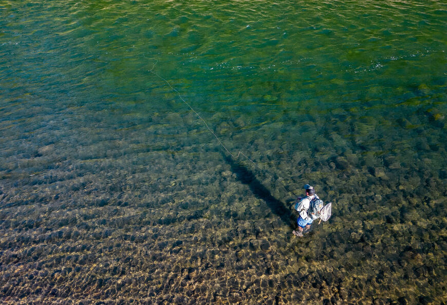 Crowsnest River trout fishing in Southern Alberta