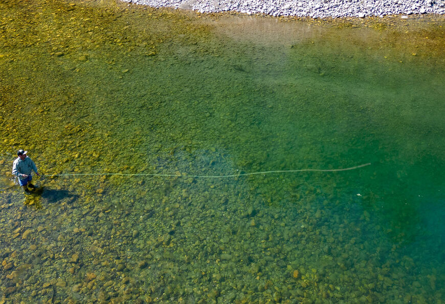 Castle River trout fishing in Southern Alberta